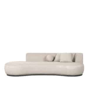 LABEL51 Bank Salo - Beige - Boucle - 3-Zits