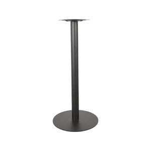 LABEL51 Bartafel Tafelpoot Enkel - Zwart - Metaal - Enkel Rond 108 cm