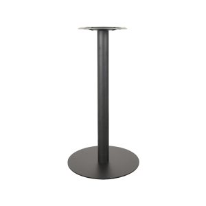 LABEL51 Bartafel Tafelpoot Enkel - Zwart - Metaal - Enkel Rond 92 cm