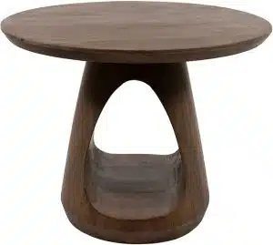 Bremen salontafel Ø60, H45, Mango Matt Walnut