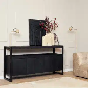 Dressoir Black 175 cm