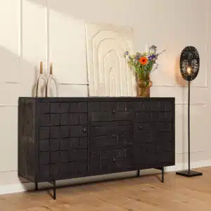 Dressoir Brandy Black 160 cm