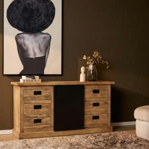 Dressoir Noa Naturel Mangohout 160 cm