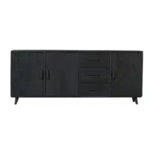 Dressoir Omaha Black | 220 cm