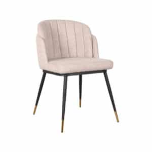 LABEL51 Eetkamerstoel Loed - Naturel - Boucle