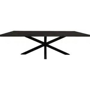 Eetkamertafel Black rechthoek 240 x 100 cm