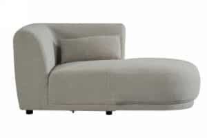 LABEL51 Bank Volano - Naturel - Stof - Long Chair Arm Rechts VS