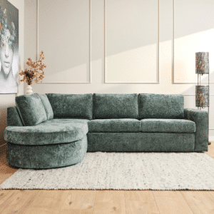 MySofa Alma | Green | Divan Links + 2,5 zits