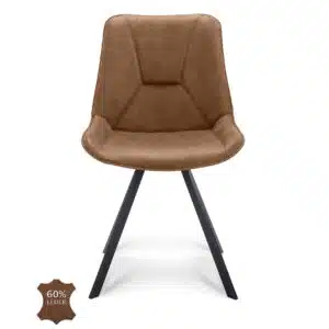 Stoel Blake in camel 09 Microleder