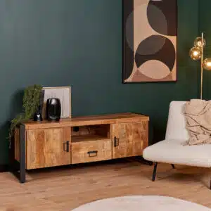 Tv meubel Boaz 150 cm. Twee deuren en een lade