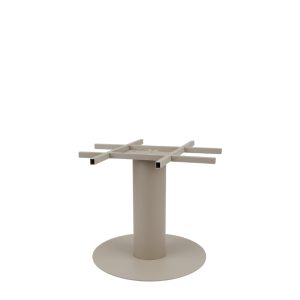 LABEL51 Eetkamertafel Extra Stable - Taupe - Metaal - 75x75x72 cm