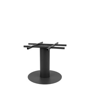 LABEL51 Eetkamertafel Tafelpoot Extra Stable - Zwart - Metaal - 72 cm - Rond ES