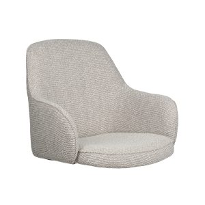 LABEL51 Eetkamerstoel Mix and Match - Naturel - Boucle - One Size