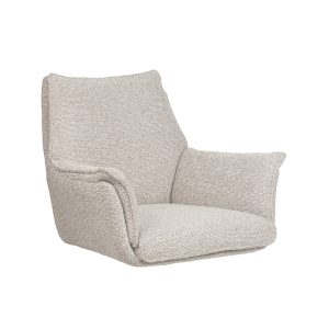 LABEL51 Eetkamerstoel Mix and Match - Naturel - Boucle - One Size