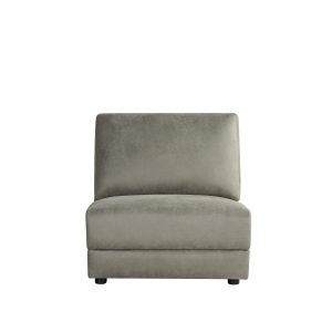 LABEL51 Bank Tivoli - Taupe - Kunstleder - 1,5-Zits