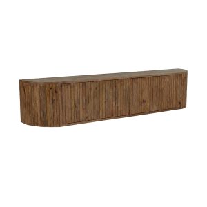 LABEL51 Tv-Meubels Miya - Nature Smooth - Mangohout - 220 cm