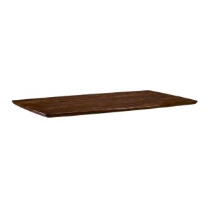 LABEL51 Eetkamertafel Tafelblad Rechthoek - Espresso - Mangohout - 220 cm - Rechthoek