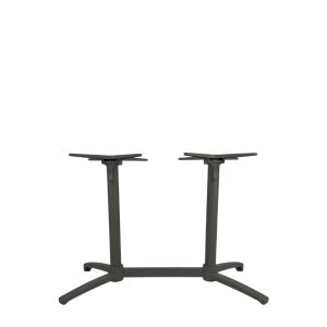 LABEL51 Eetkamertafel Tafelpoot Vouwbaar - Forest - Metaal - 72 cm - Dubbel