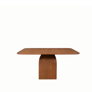 LABEL51 Eetkamertafel Ingo - Nature Smooth - Mangohout - 140 cm - Vierkant