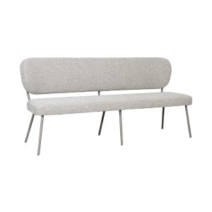 LABEL51 Eetkamerbanken Singapore - Naturel - Boucle - 220 cm