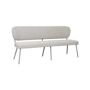 LABEL51 Eetkamerbanken Singapore - Naturel - Boucle - 190 cm