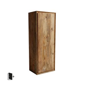 LABEL51 Bergkasten Nori - Natural - Mangohout - 140 cm - Rechts