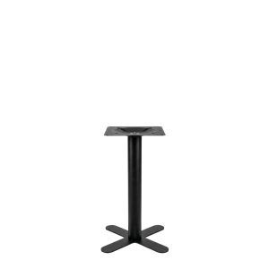 LABEL51 Eetkamertafel X-Poot - Zwart - Metaal - X-Poot 50x50 cm