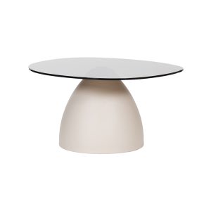 LABEL51 Salontafel Vera - Smoked Brown - Glas