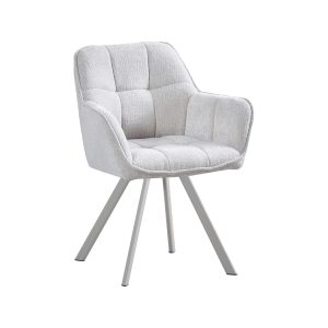 LABEL51 Eetkamerstoel Riley - Naturel - Geweven