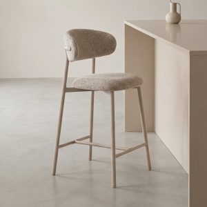 LABEL51 Barkruk Kaito - Beige - Prestige - Laag
