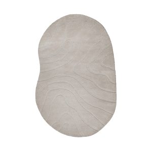 LABEL51 Vloerkleden Goa - Taupe - Polyester - 160x230 cm - Organisch