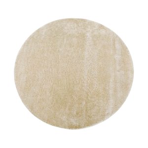LABEL51 Vloerkleden Mila - Zand - Polyester - 150x150 cm - Rond