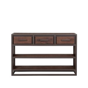 LABEL51 Sidetable Peru - Espresso - Mangohout - 115 cm