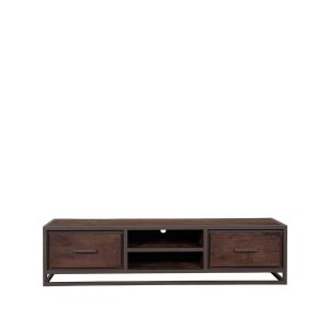 LABEL51 Tv-Meubels Peru - Espresso - Mangohout - 160 cm