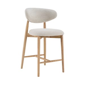 LABEL51 Barkruk Kyoto - Naturel - Superb - Laag