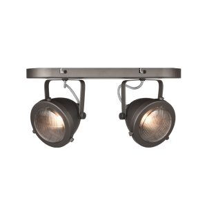 LABEL51 Spot Moto - Burned Steel - - 2-Lichts