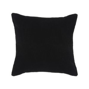 LABEL51 Sierkussen Rib - Zwart - - 45x45 cm