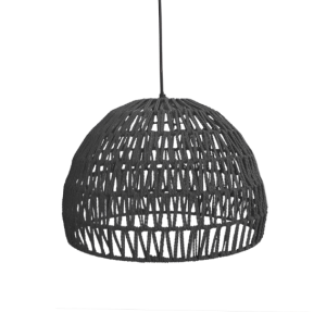 LABEL51 Hanglamp Rope - Zwart - - M