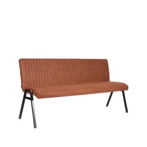 LABEL51 Eetkamerbanken Matz - Cognac - Kunstleder - 175 cm