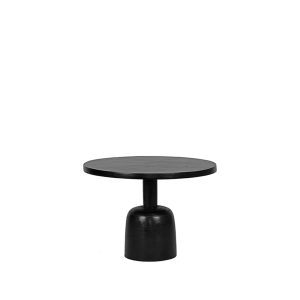 LABEL51 Bijzettafel Wink - Zwart - Metaal - 50 cm