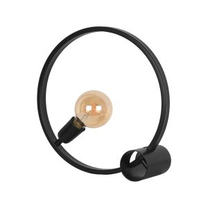 LABEL51 Tafellamp Ring - Zwart - - 1-Lichts