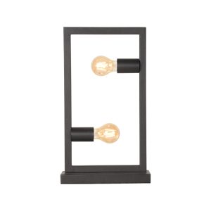 LABEL51 Tafellamp Quadrato - Zwart - Metaal - One Size