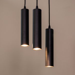 LABEL51 Hanglamp Ferroli - Zwart - - 3-lichts