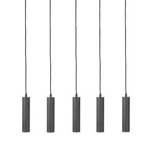 LABEL51 Hanglamp Ferroli - Zwart - - 5-lichts