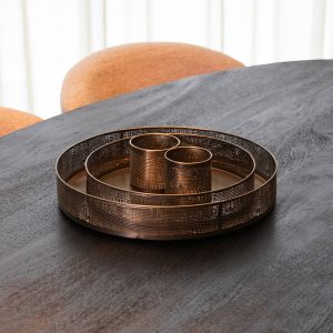 LABEL51 Kaarsenhouders - Antiek goud - - M