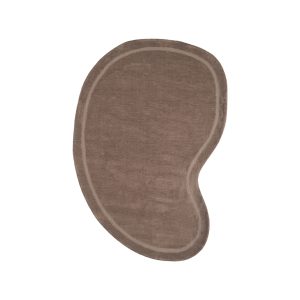 LABEL51 Vloerkleden Mody - Taupe - Polyester - 160x230 cm - Organisch