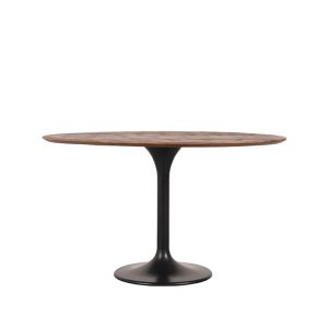 LABEL51 Eetkamertafel Otto - Espresso - - 130 cm - Rond