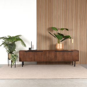 LABEL51 Tv-meubel Rio - Espresso - - 220 cm