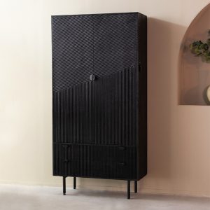 LABEL51 Bergkast Cotia - Zwart - - One Size