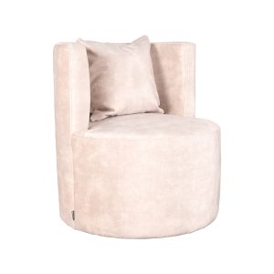 LABEL51 Fauteuil Evy - Naturel - - 65 cm